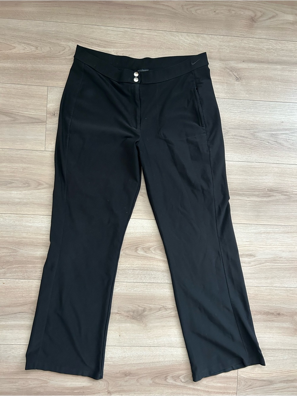 Nike Women’s Black Wide-Leg Athletic Pants